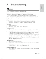 Предварительный просмотр 23 страницы Philips PD9018 User Manual