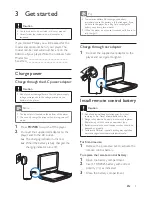 Предварительный просмотр 11 страницы Philips PD9025 User Manual