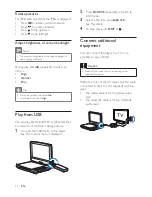 Предварительный просмотр 14 страницы Philips PD9025 User Manual