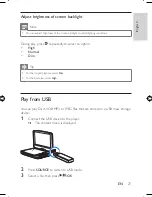 Предварительный просмотр 20 страницы Philips PD9028 User Manual