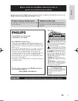 Предварительный просмотр 5 страницы Philips PD9030/37 User Manual