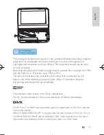 Предварительный просмотр 11 страницы Philips PD9030/37 User Manual