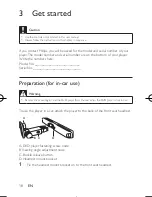 Предварительный просмотр 18 страницы Philips PD9030/37 User Manual