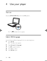 Предварительный просмотр 24 страницы Philips PD9030/37 User Manual