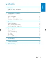 Preview for 2 page of Philips PD9060 User Manual