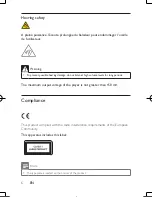 Предварительный просмотр 5 страницы Philips PD9122 User Manual