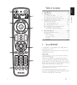 Предварительный просмотр 2 страницы Philips Perfect replacement SRP5107/27 User Manual