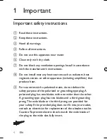 Preview for 4 page of Philips PET100/67 User Manual