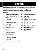 Предварительный просмотр 6 страницы Philips PET100 User Manual