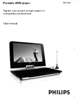 Предварительный просмотр 1 страницы Philips PET1035 User Manual