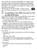 Предварительный просмотр 11 страницы Philips PET1035 User Manual