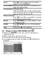 Preview for 21 page of Philips PET1035 User Manual