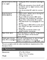 Preview for 42 page of Philips PET1035 User Manual