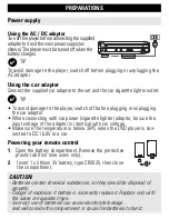 Preview for 20 page of Philips PET702 User Manual