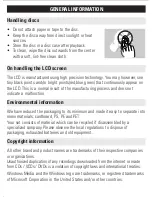 Preview for 10 page of Philips PET706 User Manual