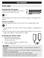 Preview for 11 page of Philips PET706 User Manual