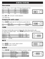 Preview for 20 page of Philips PET706 User Manual