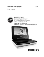 Предварительный просмотр 1 страницы Philips PET708 User Manual