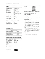 Предварительный просмотр 2 страницы Philips PET715/00 Service Manual