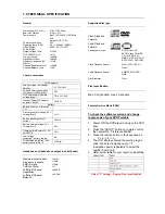 Предварительный просмотр 3 страницы Philips PET716/93 Service Manual