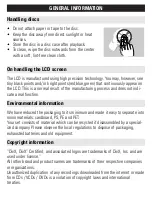 Preview for 11 page of Philips PET716S User Manual