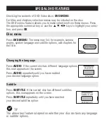 Preview for 24 page of Philips PET718 User Manual