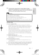 Preview for 4 page of Philips PET721C/05 User Manual