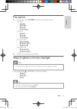 Preview for 14 page of Philips PET721C/05 User Manual