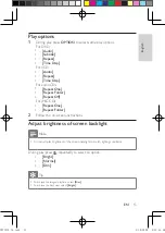 Preview for 14 page of Philips PET721C User Manual