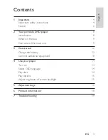 Preview for 2 page of Philips PET721D/12 User Manual