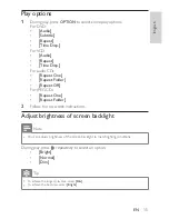 Preview for 14 page of Philips PET721D/12 User Manual