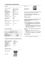 Preview for 2 page of Philips PET724 Service Manual