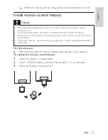 Preview for 14 page of Philips PET739 User Manual