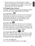 Preview for 11 page of Philips PET740 User Manual