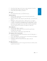 Preview for 19 page of Philips PET741 User Manual