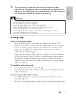 Preview for 6 page of Philips PET741D/12 User Manual