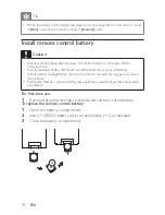 Preview for 13 page of Philips PET742 User Manual