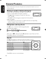 Preview for 18 page of Philips PET810/00 User Manual