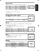 Preview for 19 page of Philips PET810/00 User Manual