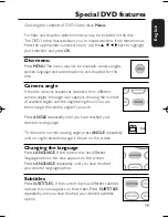 Preview for 21 page of Philips PET810/00 User Manual