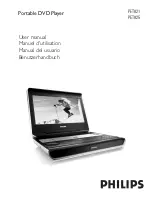 Предварительный просмотр 1 страницы Philips PET821 PET825 User Manual