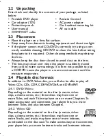 Preview for 8 page of Philips PET831 User Manual