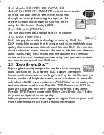 Preview for 9 page of Philips PET831 User Manual