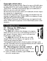 Preview for 13 page of Philips PET831 User Manual