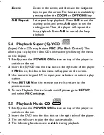 Preview for 18 page of Philips PET831 User Manual