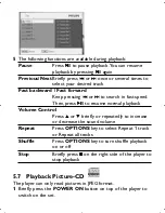 Preview for 20 page of Philips PET831 User Manual