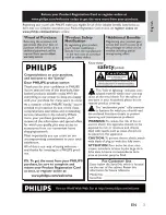 Предварительный просмотр 3 страницы Philips PET9402 User Manual