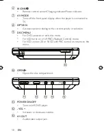 Предварительный просмотр 9 страницы Philips PET941D User Manual