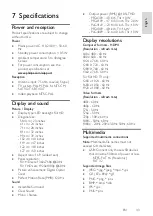 Preview for 43 page of Philips PFG4009 User Manual