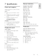 Preview for 37 page of Philips PFG5000 User Manual